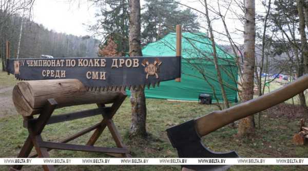 Рубят правду и бревна. Как прошел четвертый чемпионат по колке дров среди СМИ