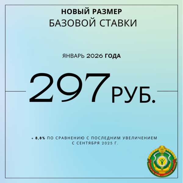 Актуально: с 1 января 2026 года увеличится базовая ставка 