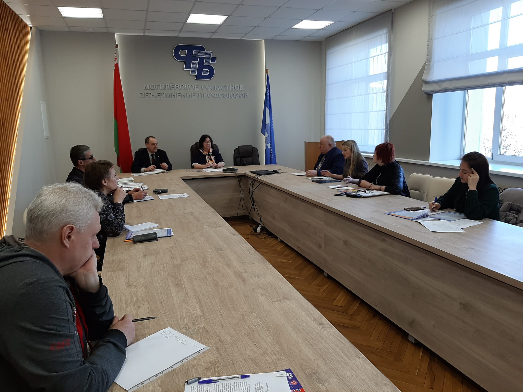 Рабочие поездки председателя отраслевого профсоюза